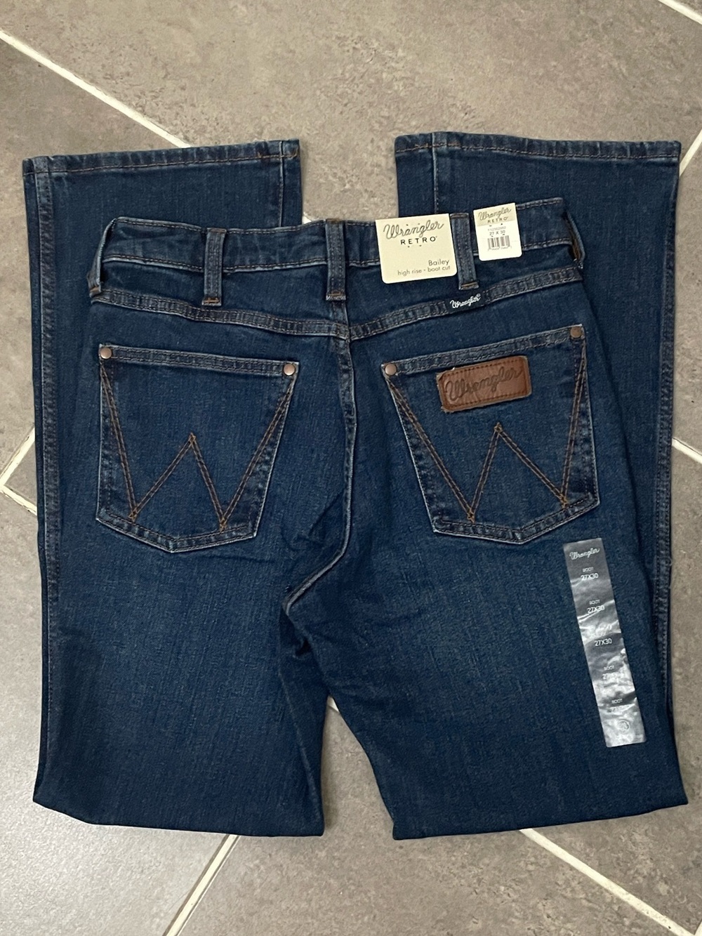 Wrangler Retro Bailey High Rise Boot Jeans size 27X30 - Picture 2 of 12